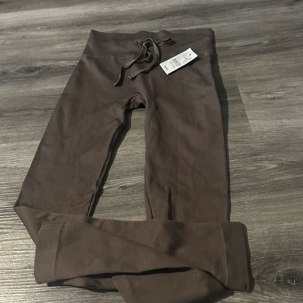 Brown Active Leggings
